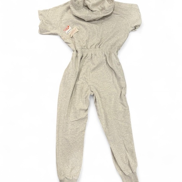 FP Movement Gray Hooded Jumpsuit with Relaxed Fit - Picture 4 of 5
